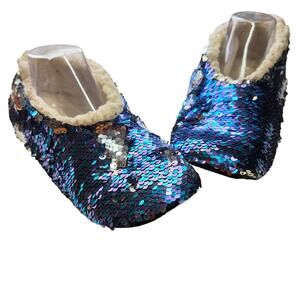 Sequin Slippers Size Large